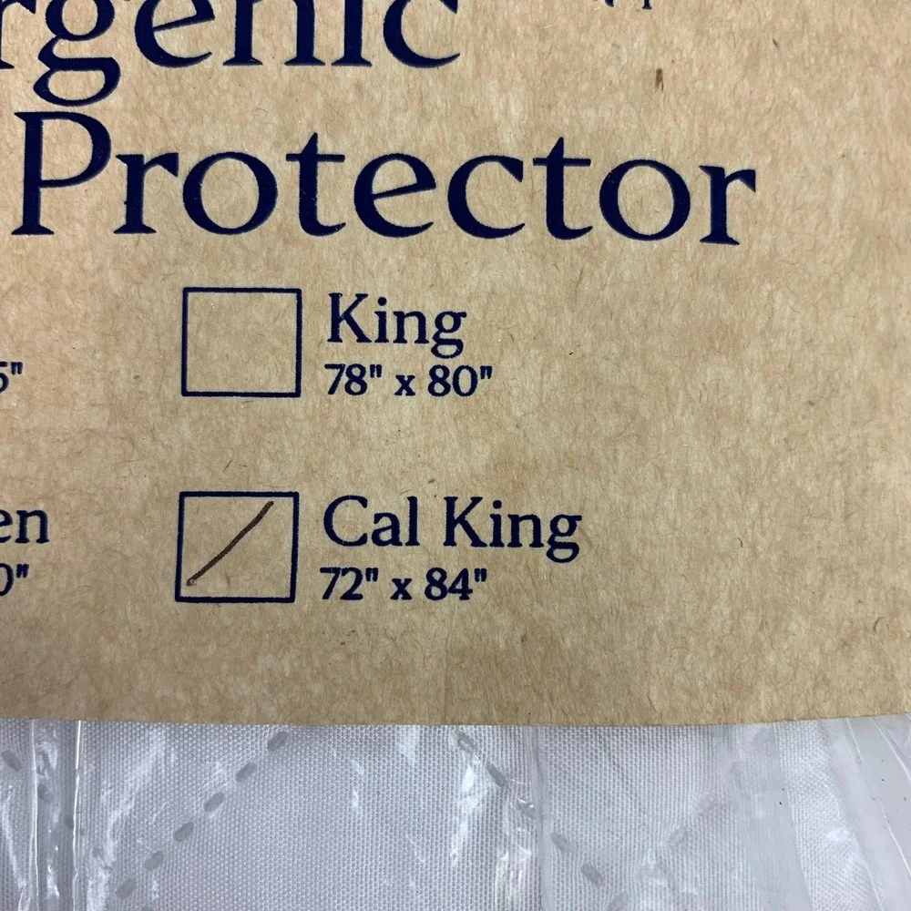 Ella Jayne Basic Collection Waterproof Hypoallergenic Cal King Matt‎ Protector